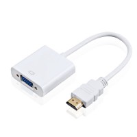 1080P vga hdmi male to female hdmi to vga converter adapter cable