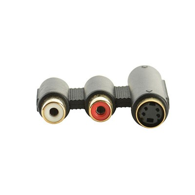 Cabletolink S-video female to 2RCA Female adapter