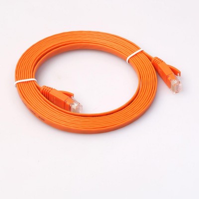 Cat 6 Ethernet Cable 100 ft (at a Cat5e Price but Higher Bandwidth) Flat Internet Network Cable