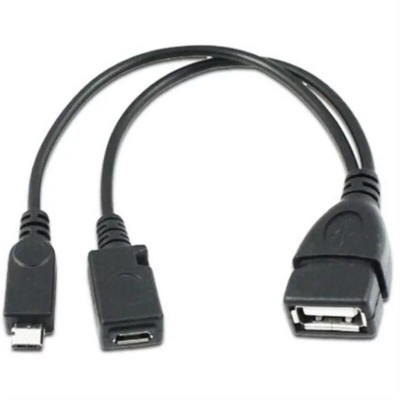 2-in-1 Micro USB Cable (OTG Cable + Power Cable)