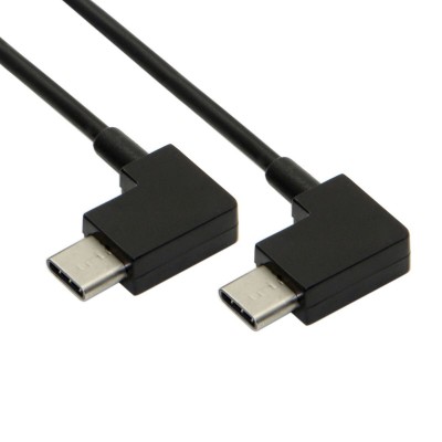 50cm angle USB Type C male to male OTG power charging Cable for unmanned drone