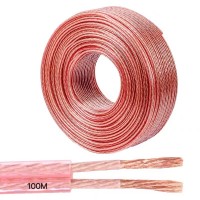 speaker wire 15 years manufacturer Transparent OFC conductor speaker wire 50m/ 100m